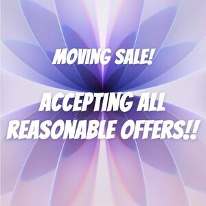 Moving Sale Announcement